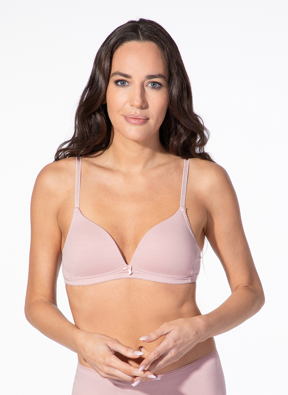 BH, Büstenhalter, Damenunterwäsche, Träger BH, Nude Rosa, BH, BH-Top, Brassiere, Lycra, Schulterträger