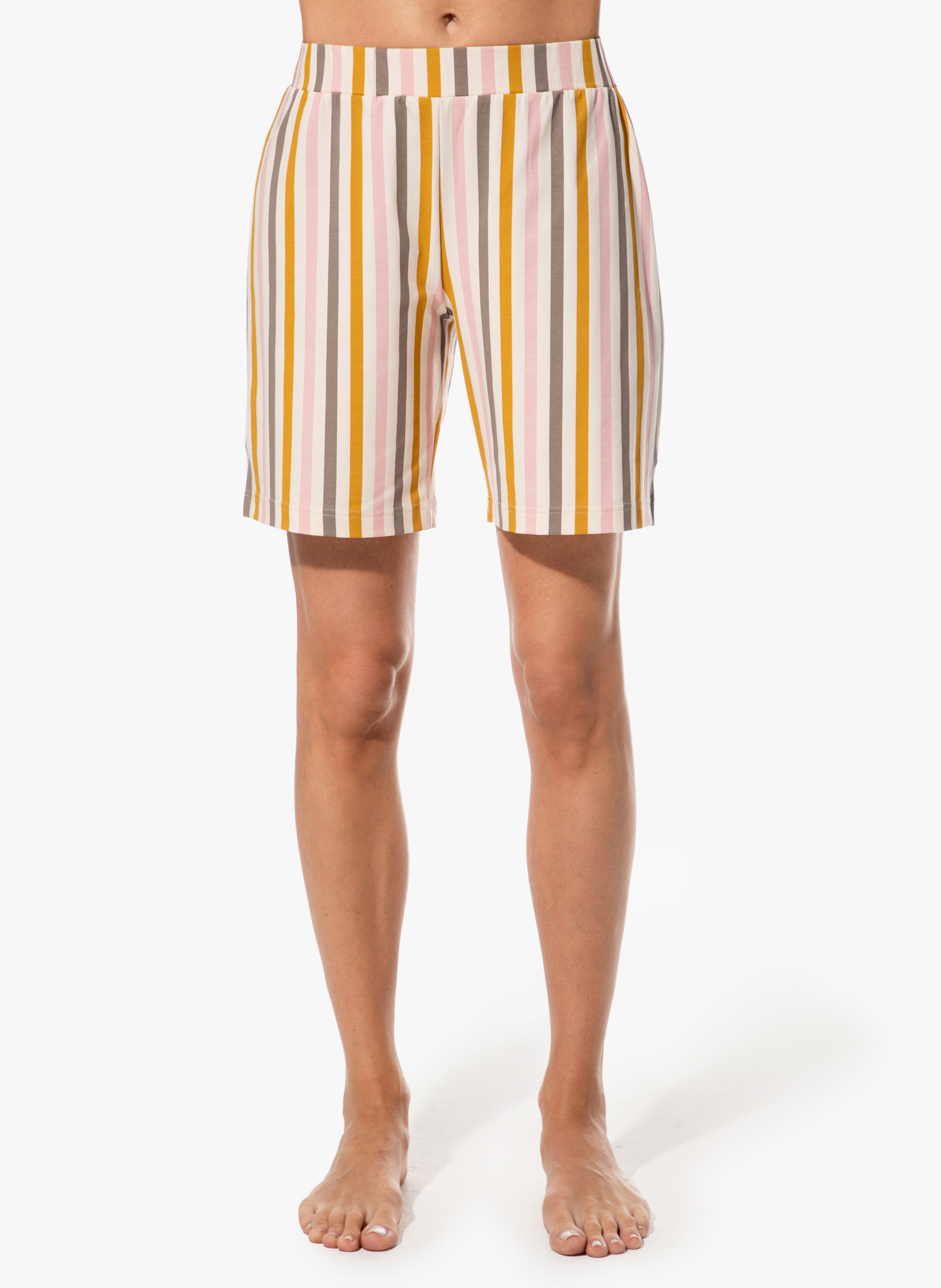 Hose, Streifen, Shorts, Sommer, Beinlänge: kurz