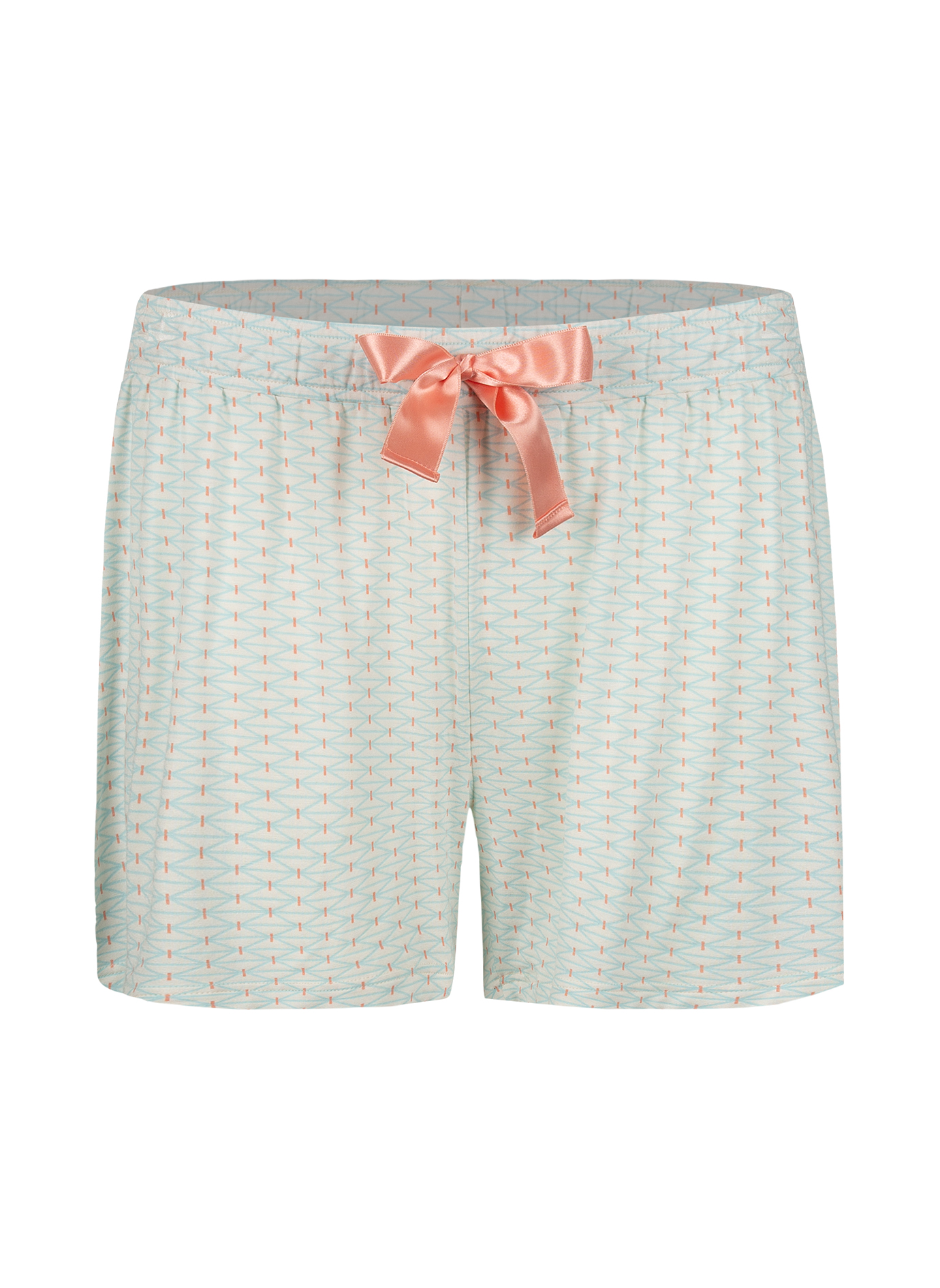 Damen Schlaf-Shorts Hellblau