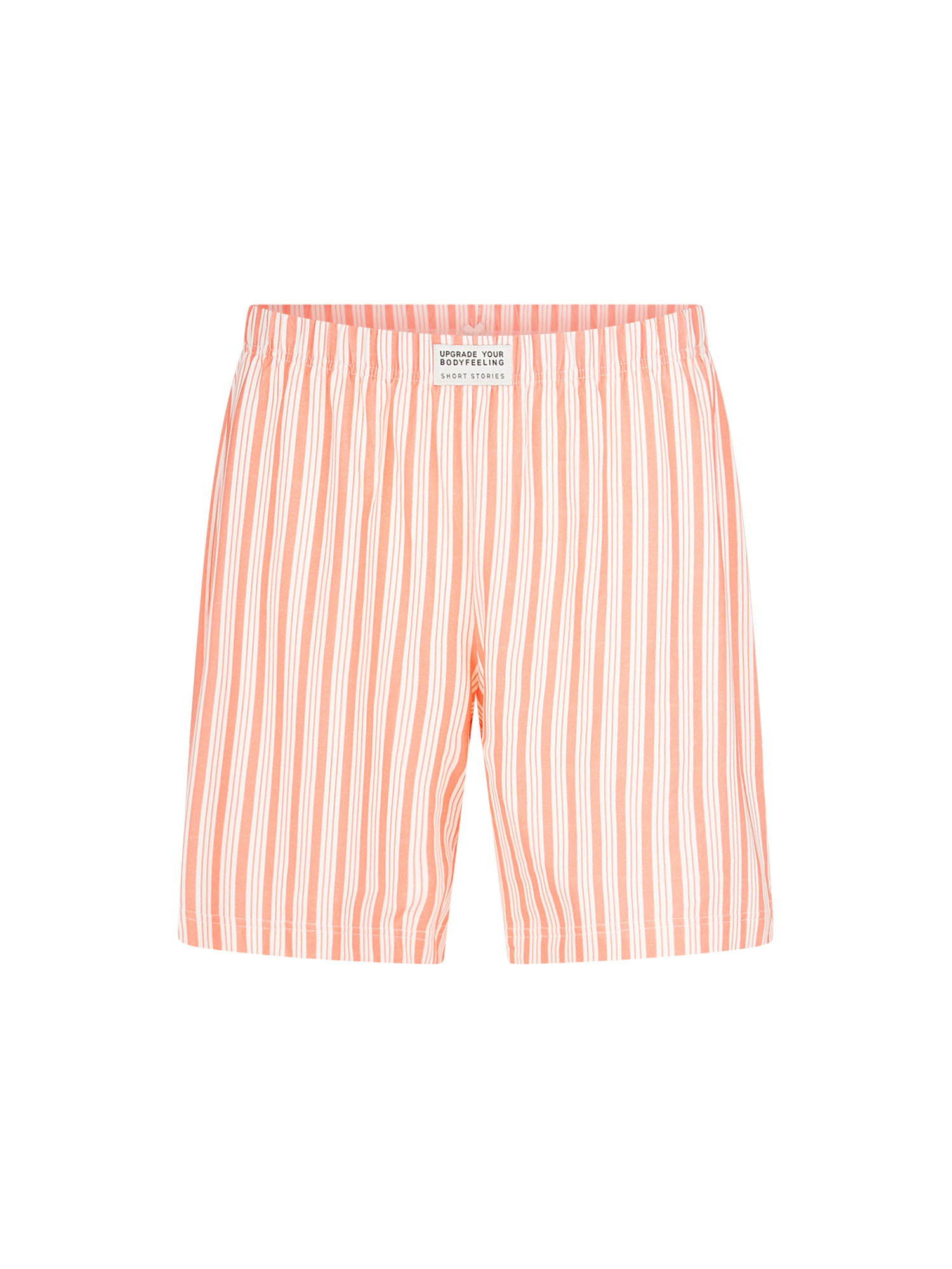 shorts, gestreift, pink, elastischer-eingriff, linienmuster