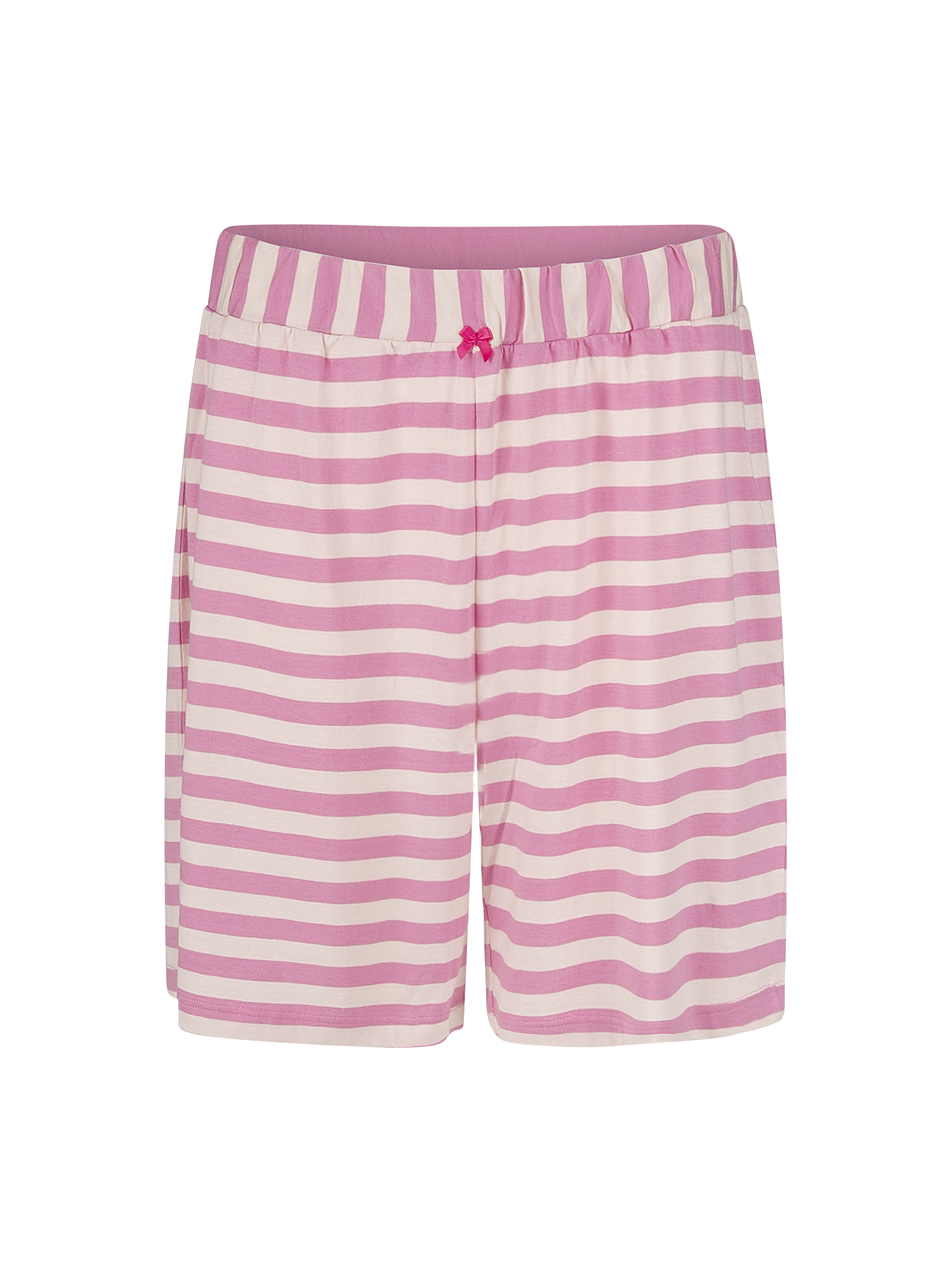 Shorts, Streifen, Rosa, Kordelzug, Elastischer Bund