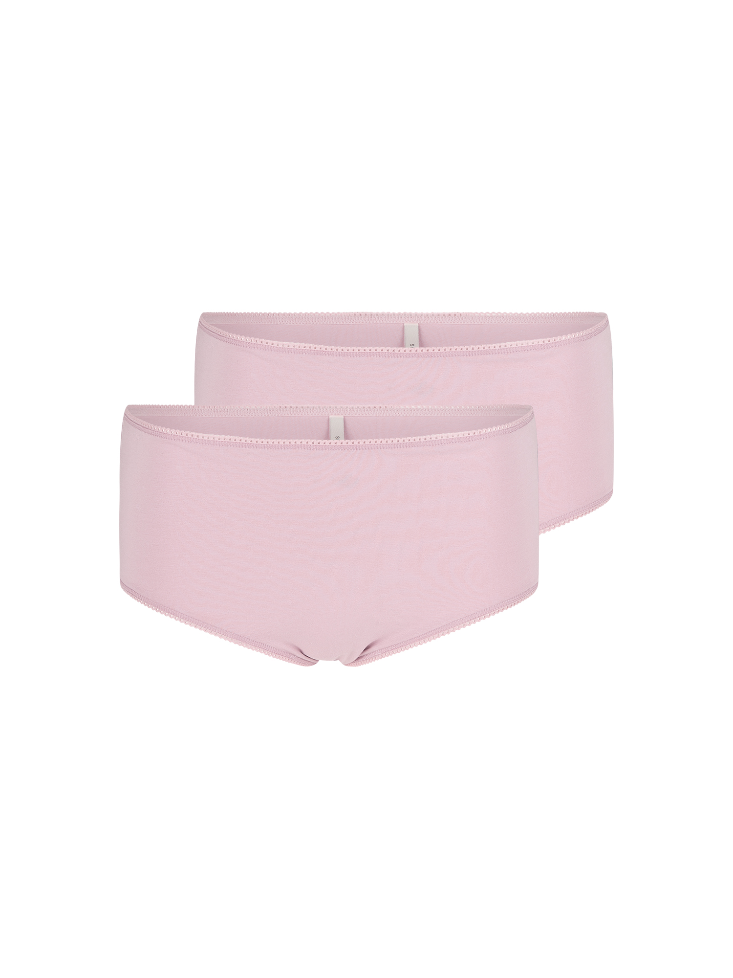 Unterwäsche, Höschen, Stoffhose, Pastellrose, Weißer Streifen