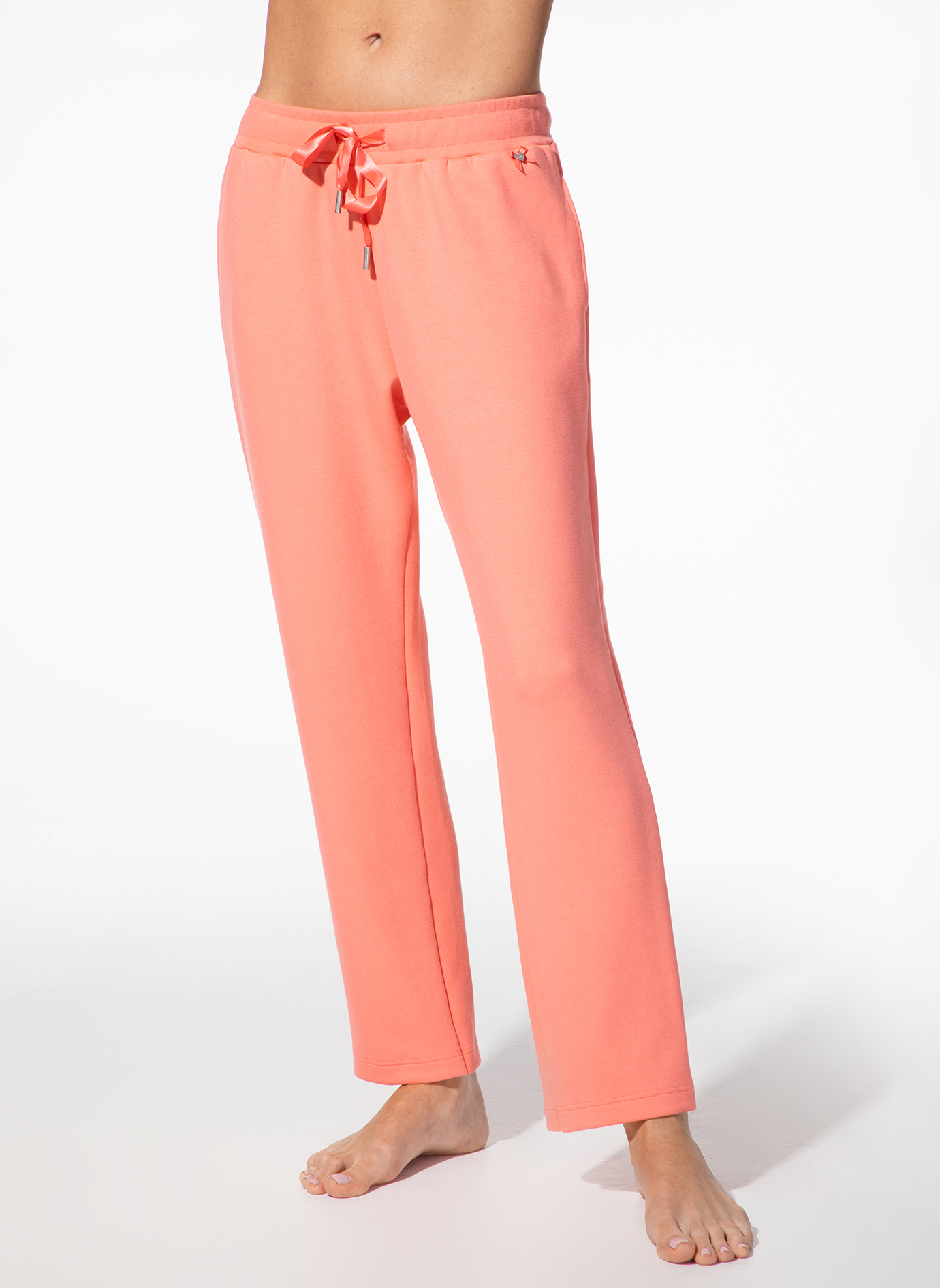 Hose, Jogginghose, Loungehose, Reißverschluss, Tie-Gürtel