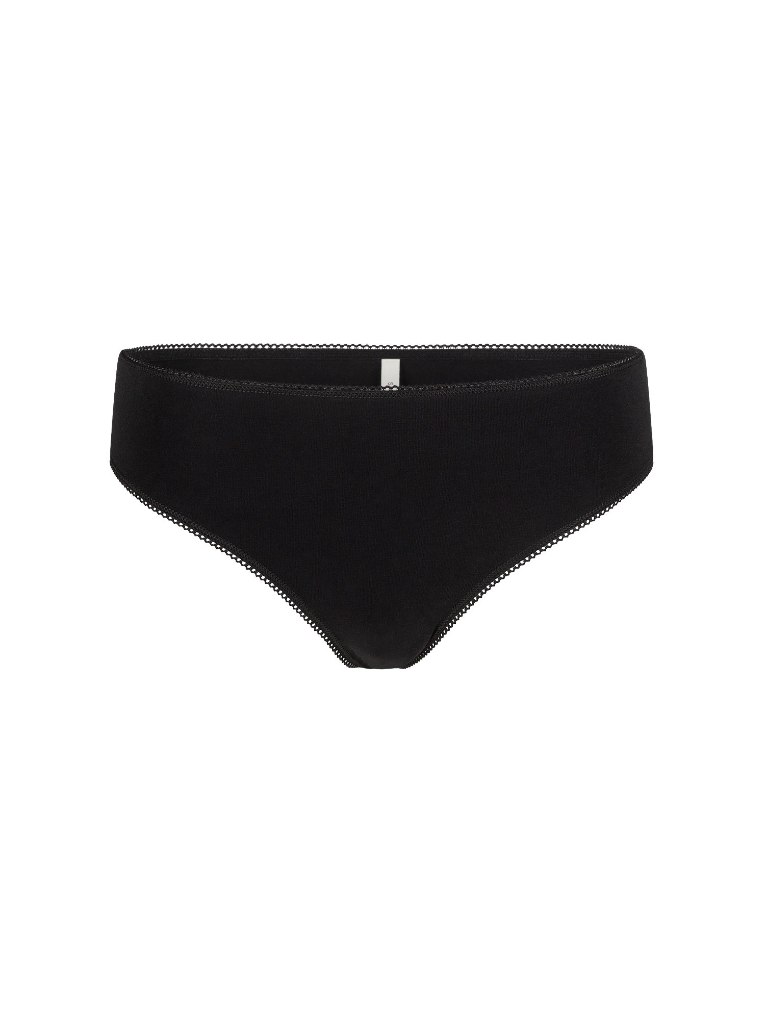 schwarz, unterwäsche, thong, dünn, gewebe