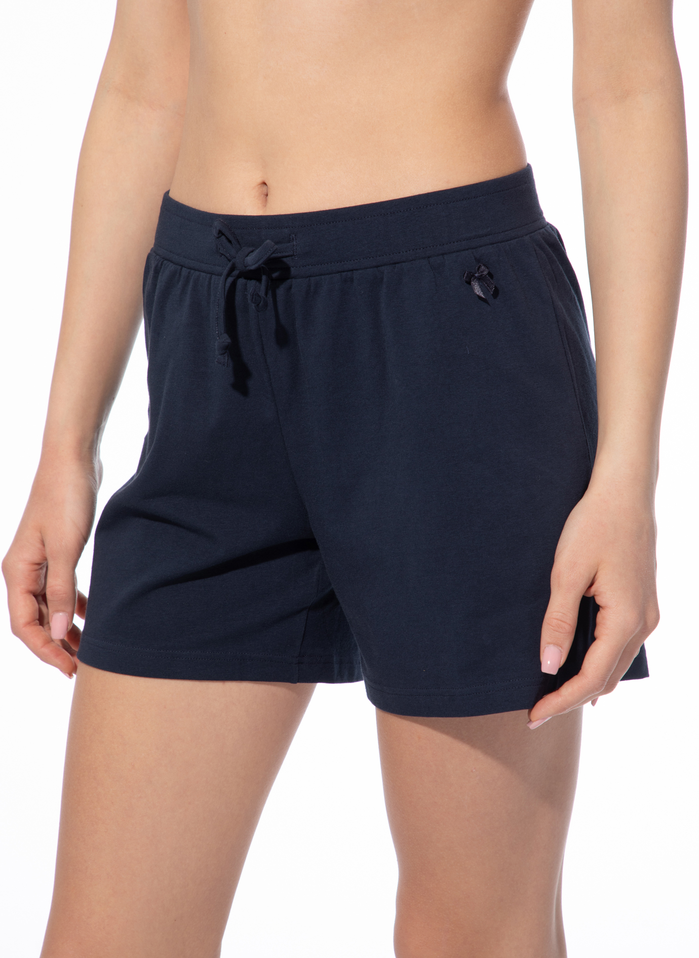 Damen Schlafshorts Dunkelblau