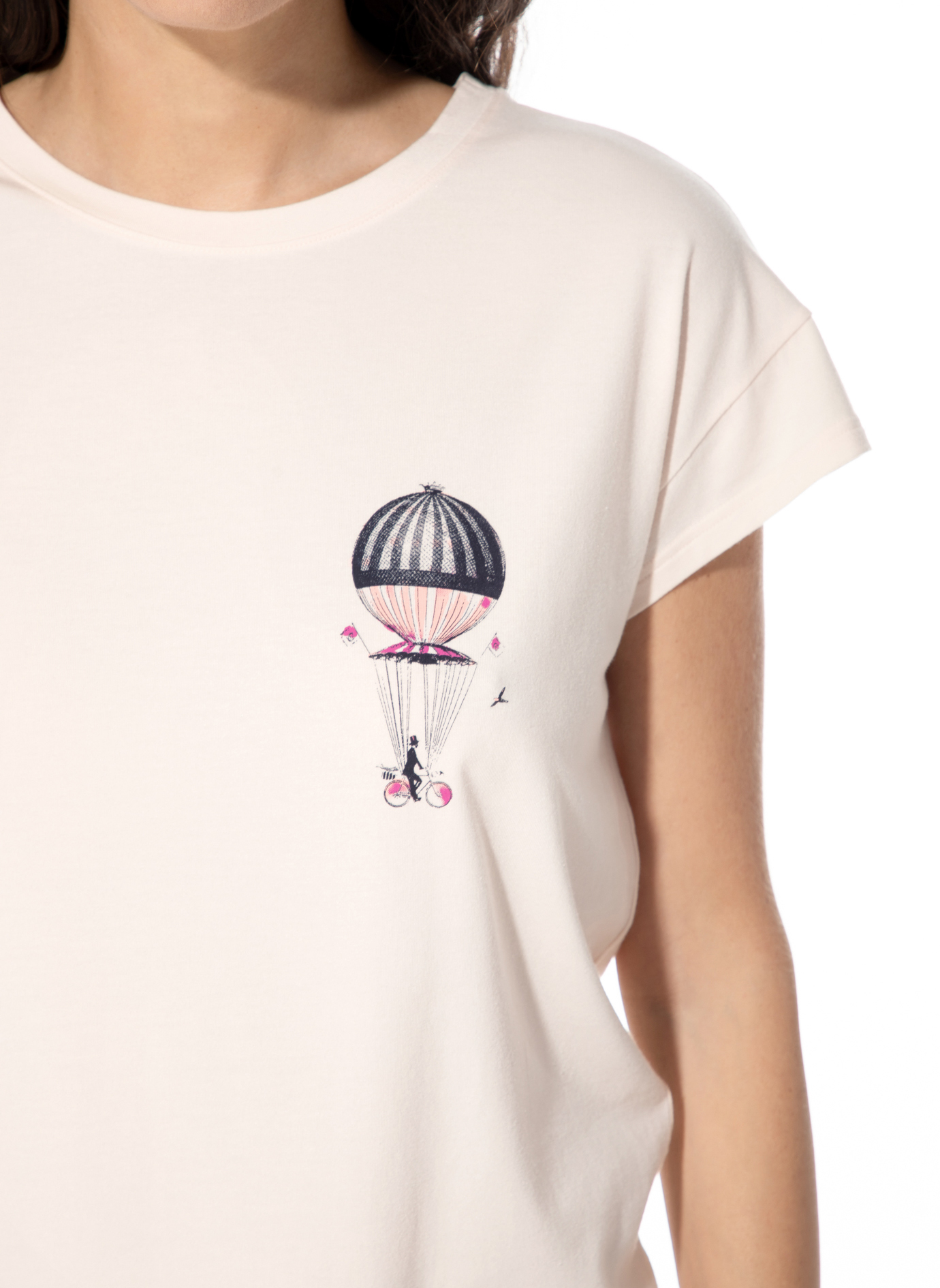 T-shirt, Person, Luftballon, Flugzeug, Heißluftballon