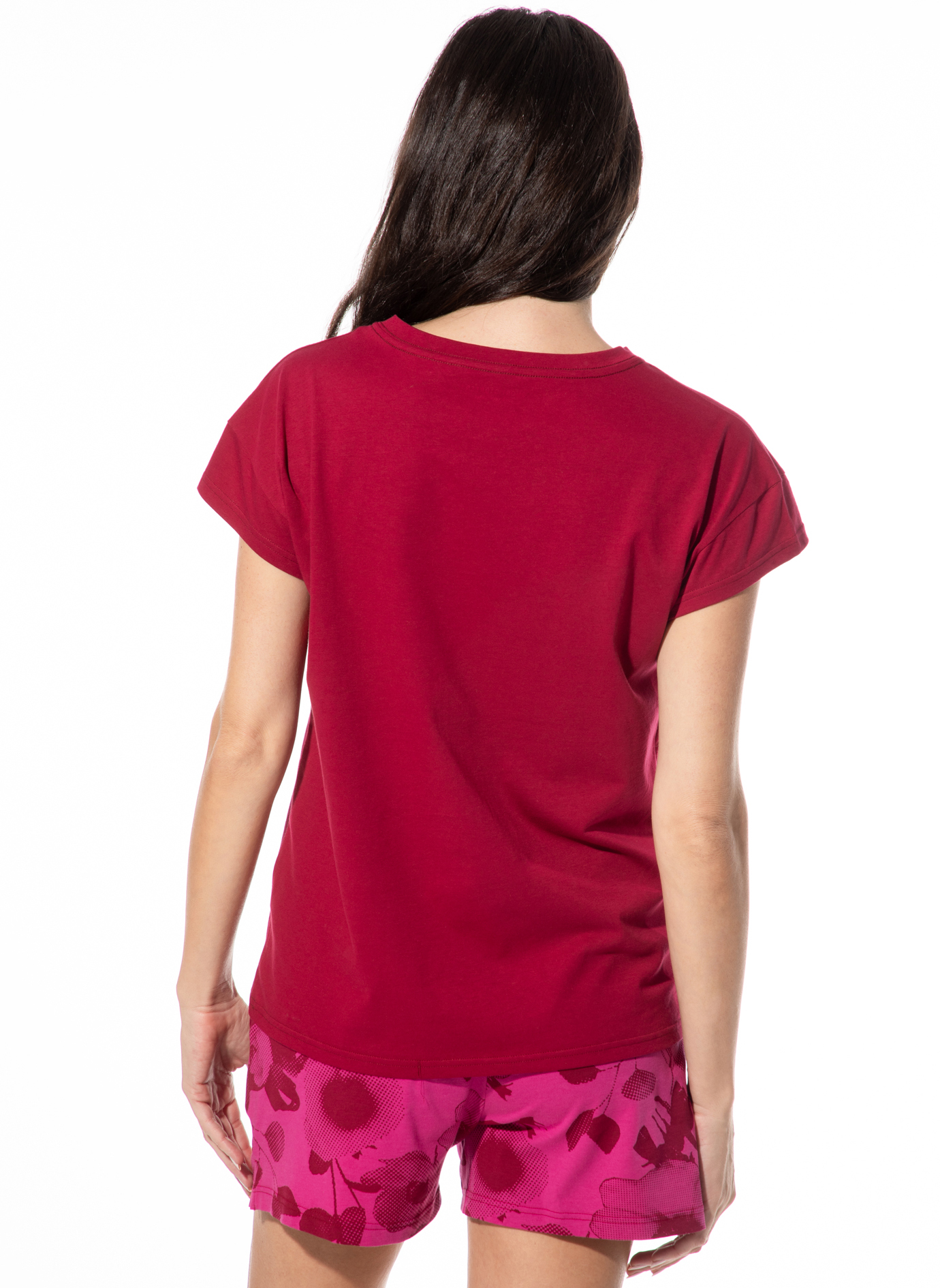 T-shirt, Kurze Hosen, Erwachsener, Person, Frau